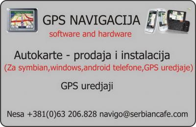 GPS softver Primo, Garmin i iGO 8 sa 3D mapama iz 2011, za sve GPS uređaje.  Mobilni telefoni - Servis mobilnih telefona Srbija