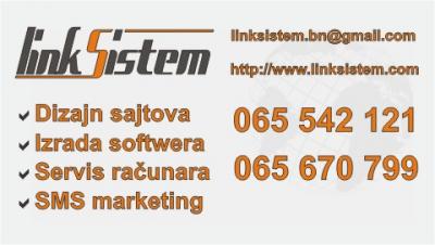 LinkSistem - Izrada internet prezentacija Graficki dizajn - Web dizajn Srbija