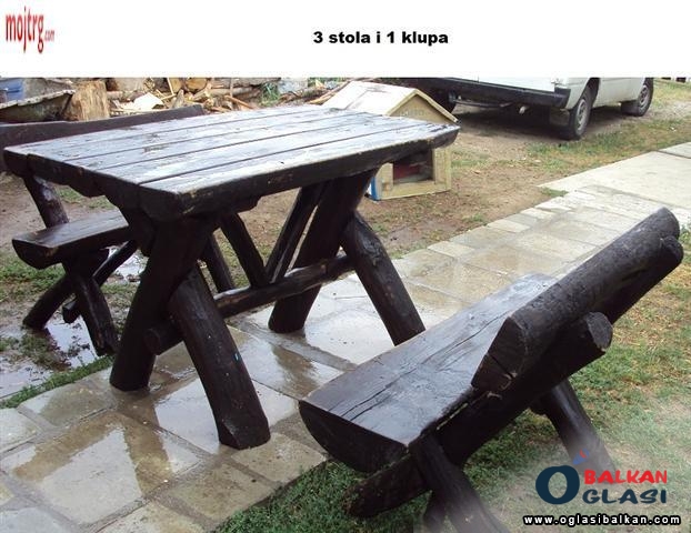 Prodajem stolove-puno drvo bagrem Namestaj - Stolovi i Stolice Srbija
