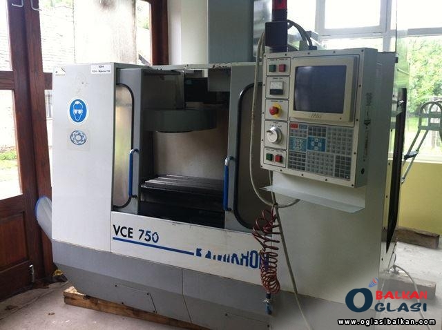 CNC obradni centar mikron VCE 750 Masine - Ponuda Srbija